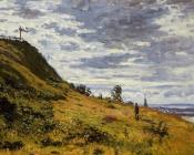 克劳德 莫奈 : Taking a Walk on the Cliffs of Sainte-Adresse